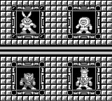 une photo d'Ã©cran de Mega Man - Dr. Wily s Revenge sur Nintendo Game Boy